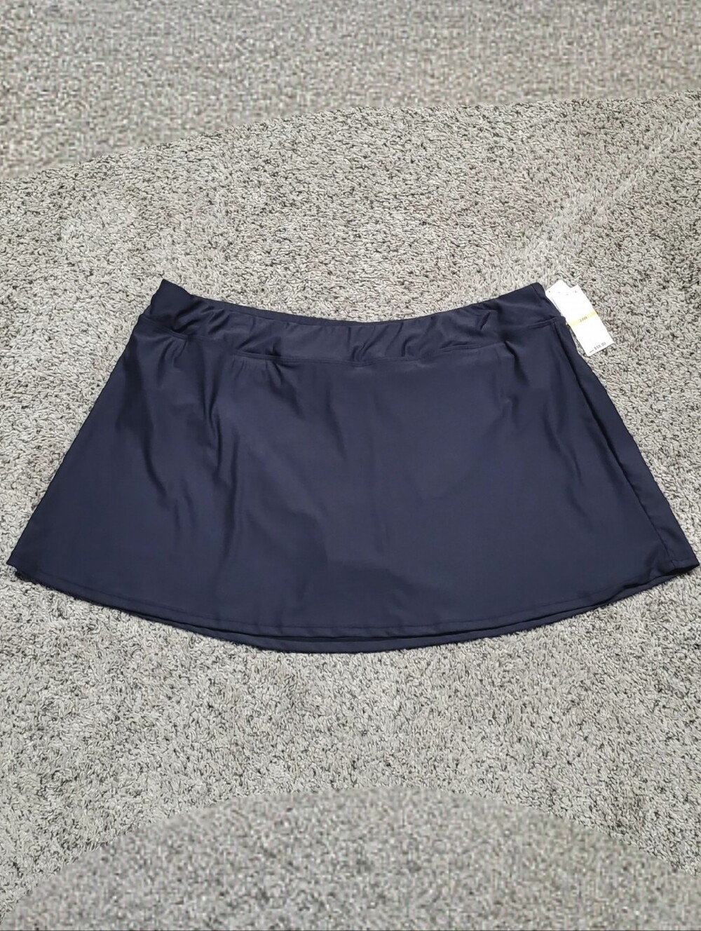 Women's Plus Skirtini in Black Size 24W - Swim Skirt